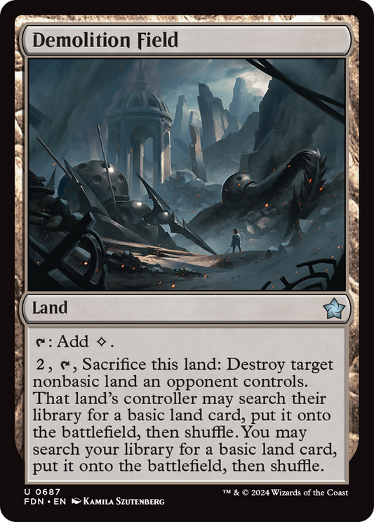 Demolition Field (FDN-687)