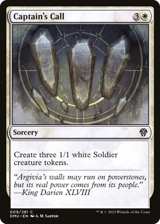 Captain's Call (DMU-009) (Foil)