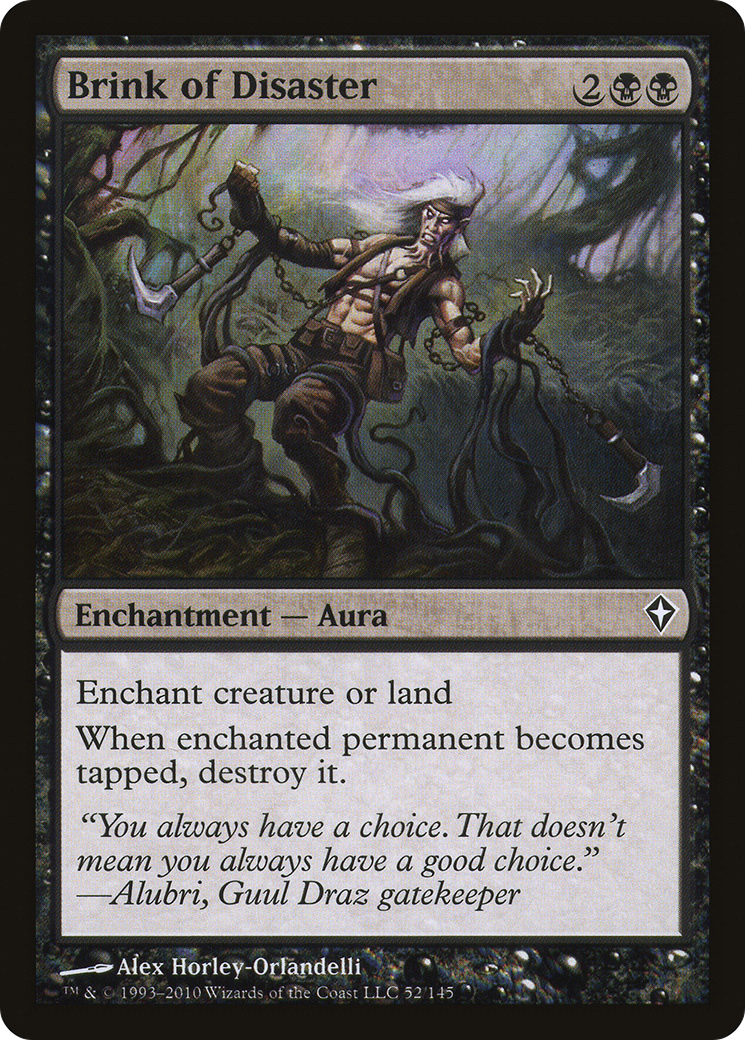 Brink of Disaster (WWK-052) (Foil)