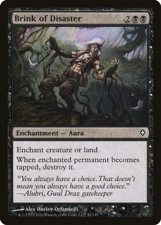 Brink of Disaster (WWK-052) (Foil)