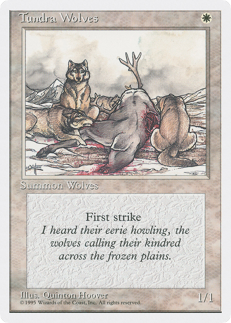 Tundra Wolves (4ED-053)