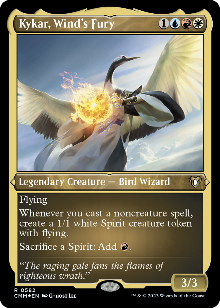 Kykar, Wind's Fury (CMM-582) (Etched Foil)