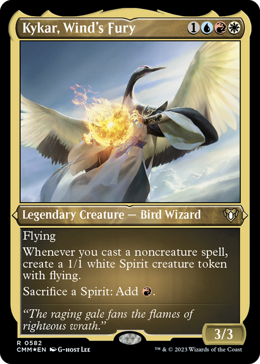 Kykar, Wind's Fury (CMM-582) (Etched Foil)