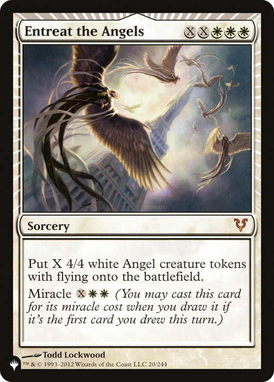Entreat the Angels (LIST-AVR-20) (Foil)