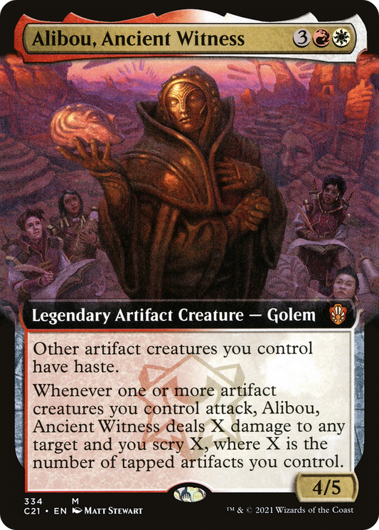 Alibou, Ancient Witness (C21-334) (Extended Art)