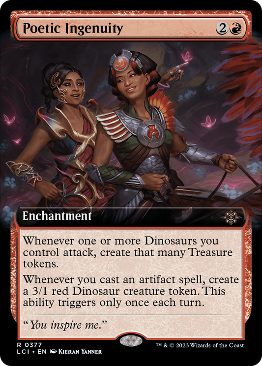 Poetic Ingenuity (LCI-377) (Extended Art) (Foil)