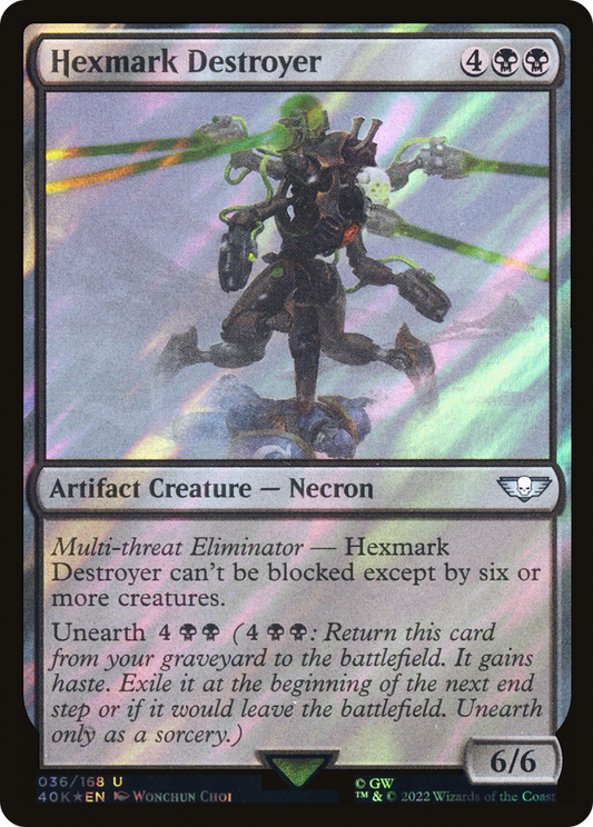 Hexmark Destroyer (40K-36★) (Surge Foil)