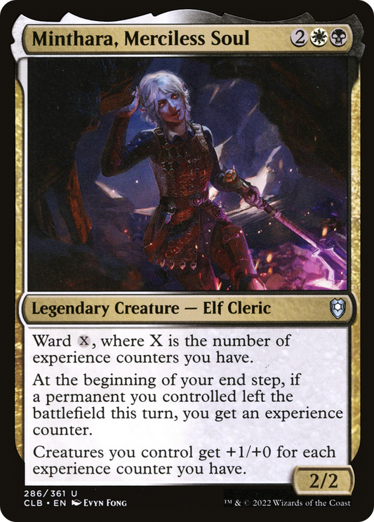 Minthara, Merciless Soul (CLB-286) (Foil)