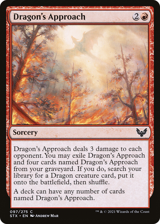 Dragon's Approach (STX-097) (Foil)