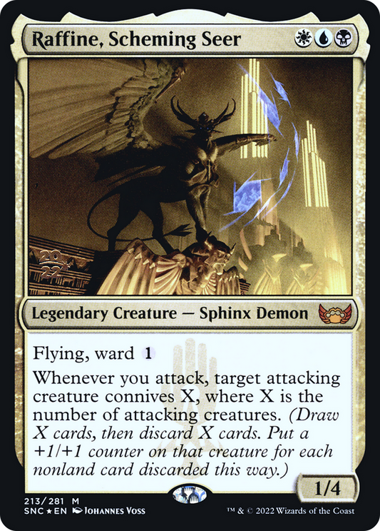 Raffine, Scheming Seer (PRE-213S) (Foil)