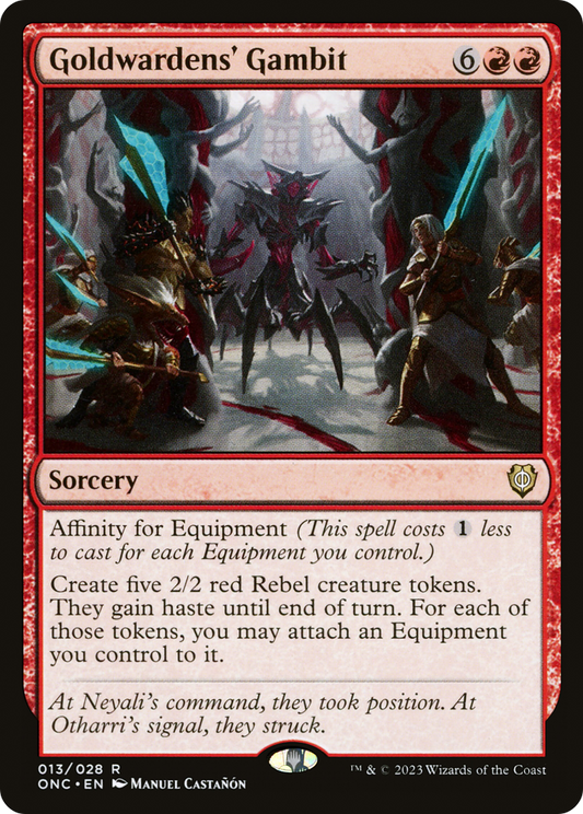 Goldwardens' Gambit (ONC-013)
