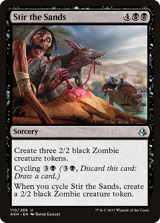 Stir the Sands (AKH-110) (Foil)