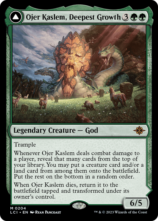 Ojer Kaslem, Deepest Growth // Temple of Cultivation (LCI-204) (Foil)
