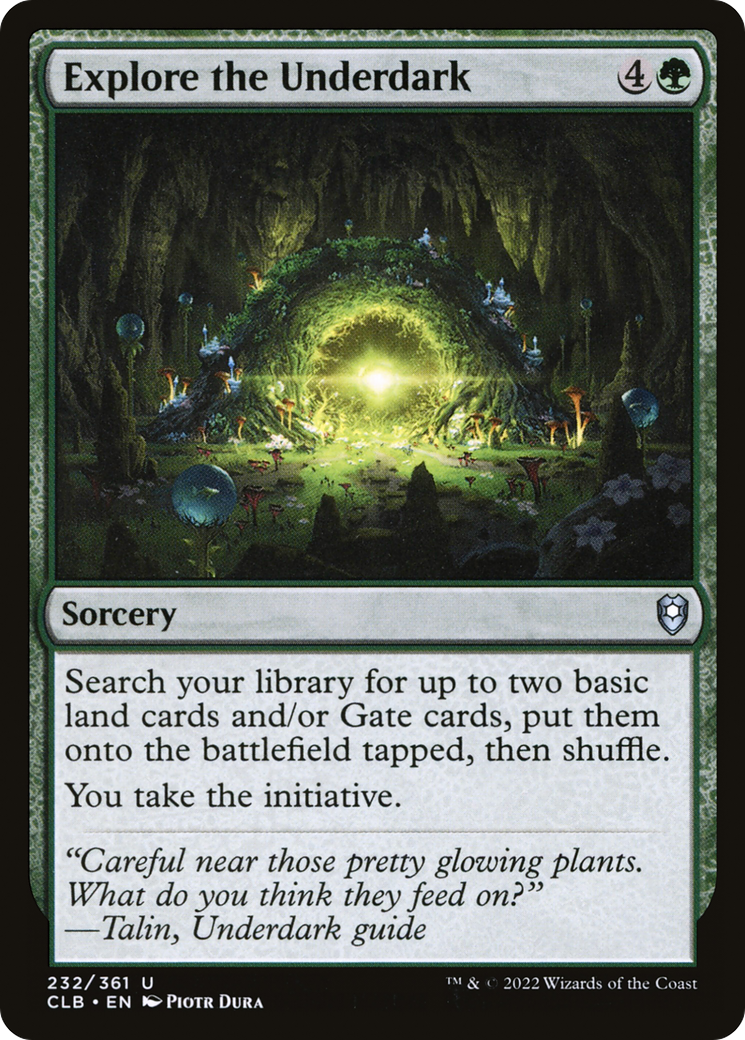 Explore the Underdark (CLB-232) (Foil)