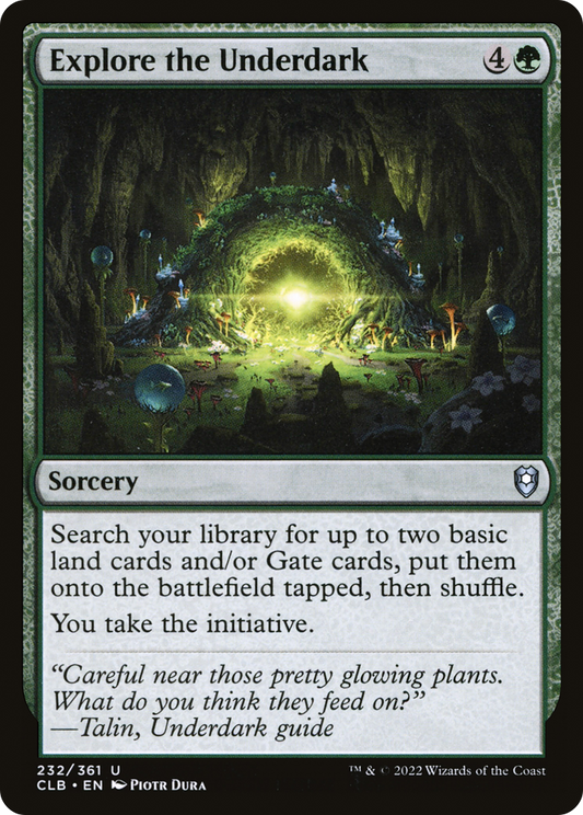 Explore the Underdark (CLB-232) (Foil)