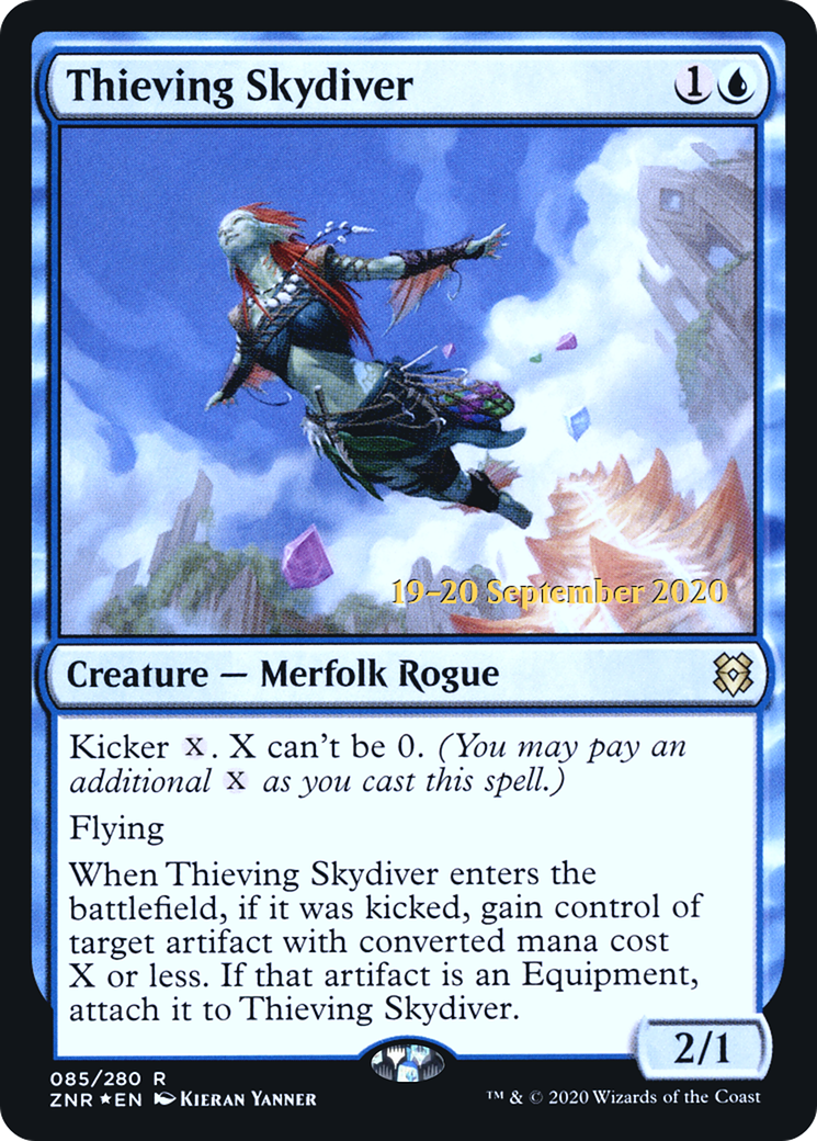 Thieving Skydiver (PRE-85S) (Foil)