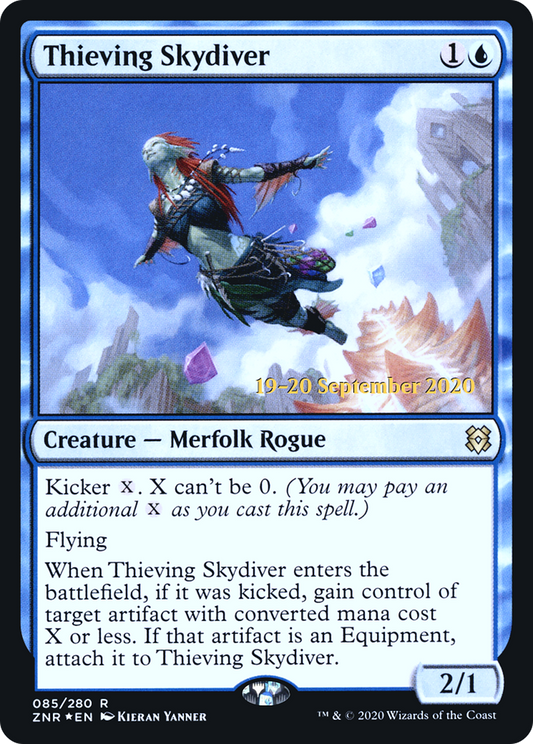 Thieving Skydiver (PRE-85S) (Foil)