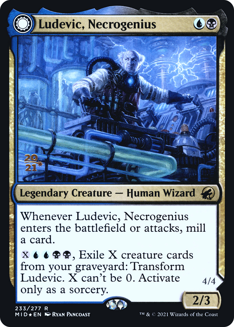Ludevic, Necrogenius // Olag, Ludevic's Hubris (PRE-233S) (Foil)