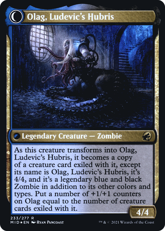 Ludevic, Necrogenius // Olag, Ludevic's Hubris (PRE-233S) (Foil)