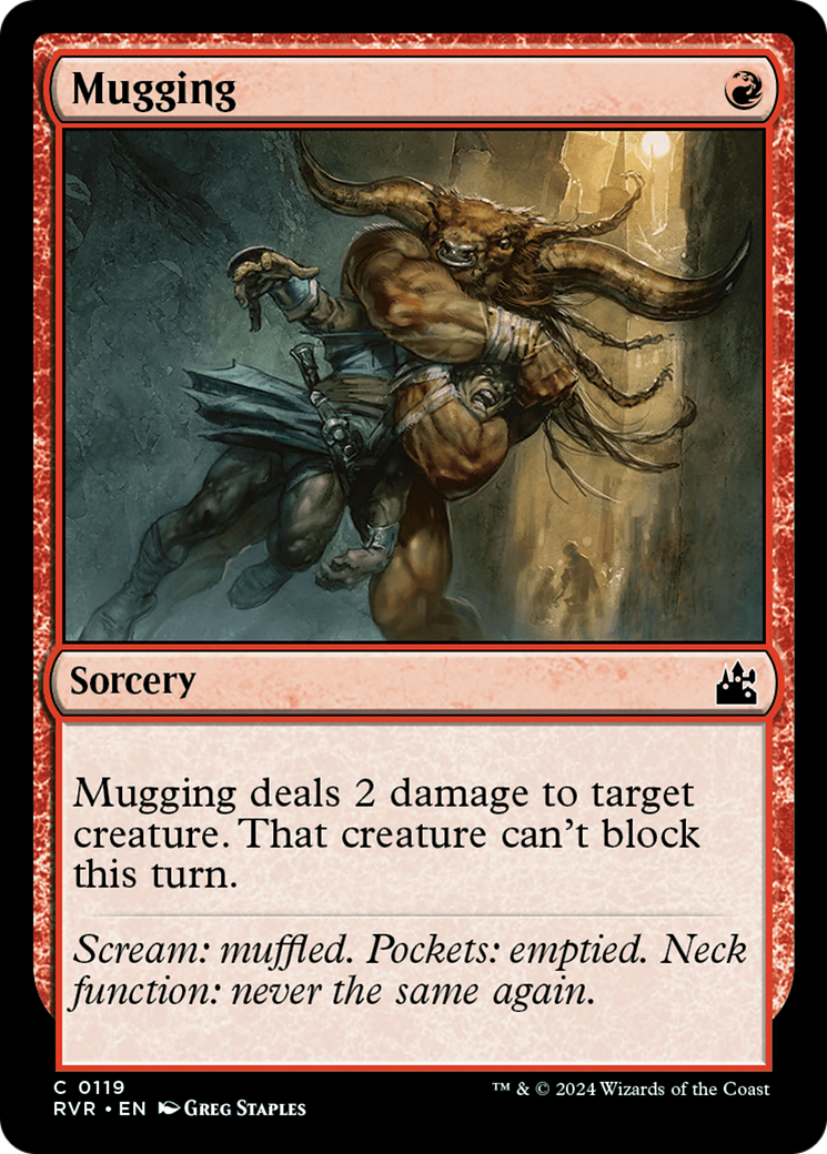 Mugging (RVR-119) (Foil)