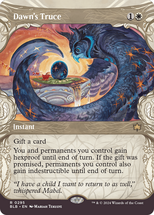 Dawn's Truce (BLB-295) (Showcase) (Foil)