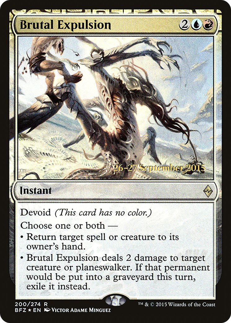 Brutal Expulsion (PRE-200S) (Foil)