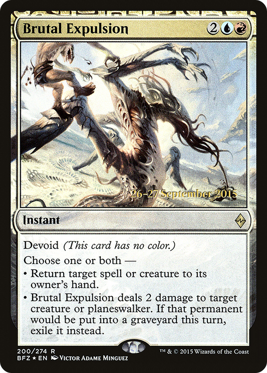 Brutal Expulsion (PRE-200S) (Foil)