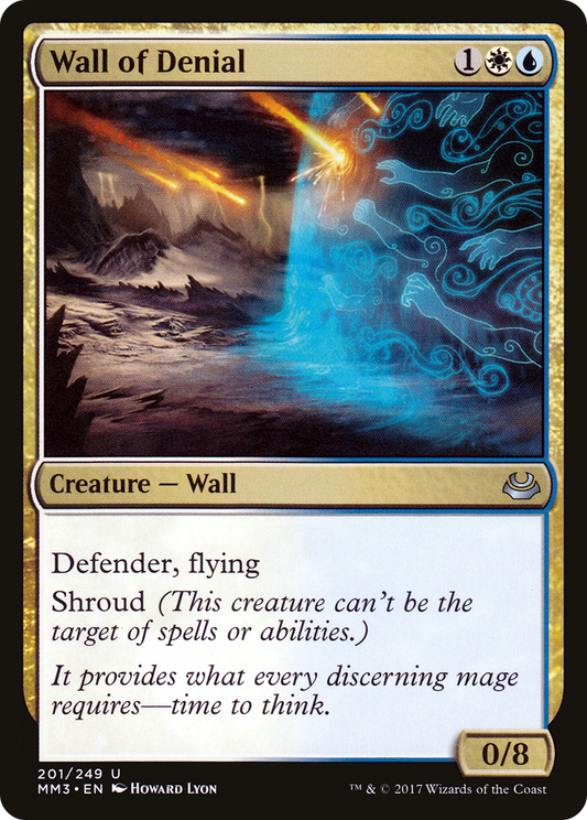 Wall of Denial (MM3-201) (Foil)