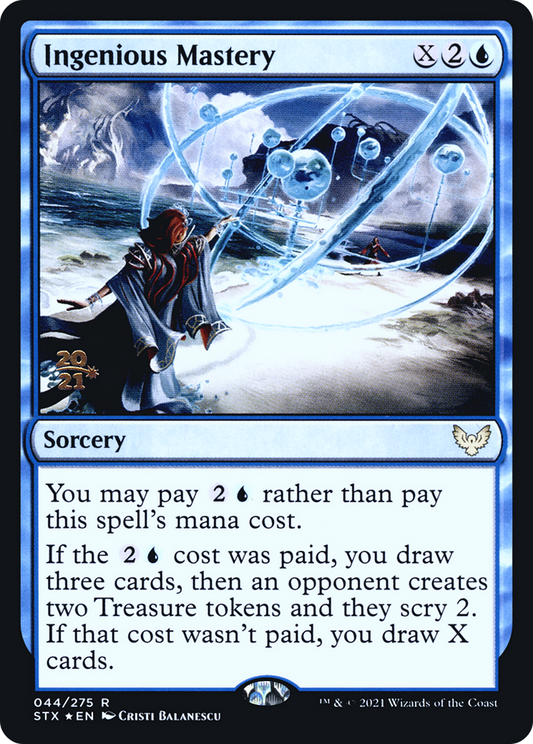 Ingenious Mastery (PRE-44S) (Foil)