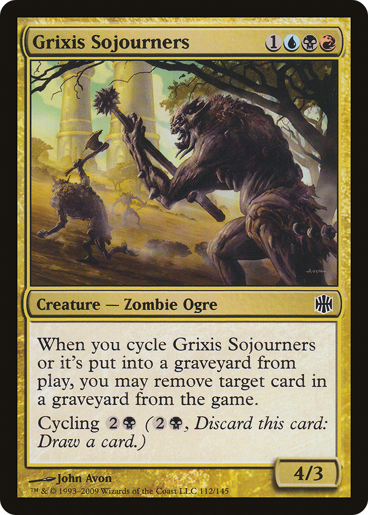 Grixis Sojourners (ARB-112) (Foil)