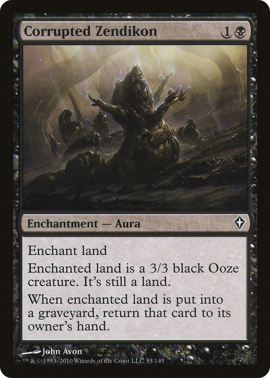 Corrupted Zendikon (WWK-055) (Foil)