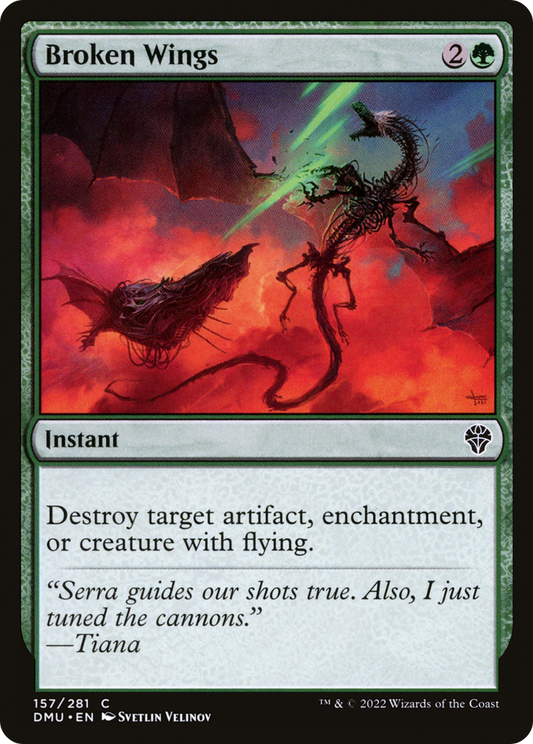 Broken Wings (DMU-157) (Foil)