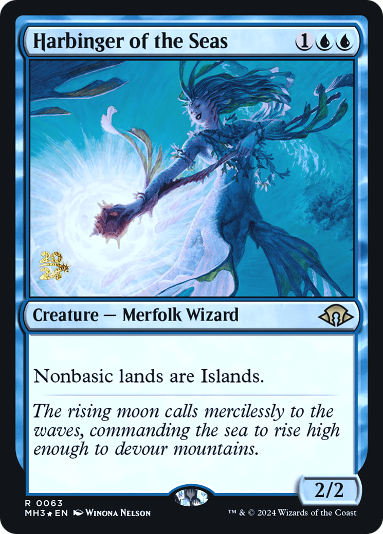 Harbinger of the Seas (PRE-63S) (Foil)