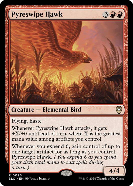 Pyreswipe Hawk (BLC-026)