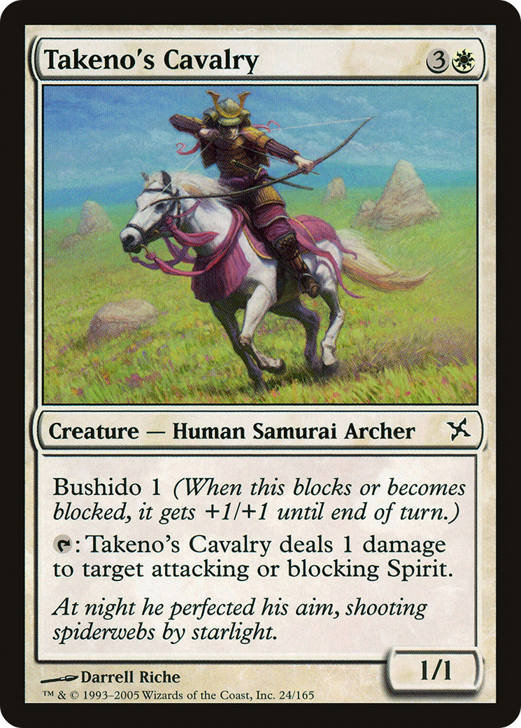 Takeno's Cavalry (BOK-024) (Foil)