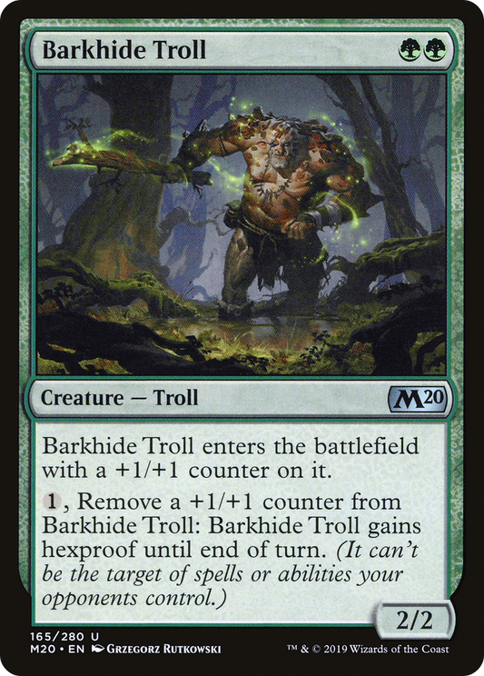 Barkhide Troll (M20-165) (Foil)