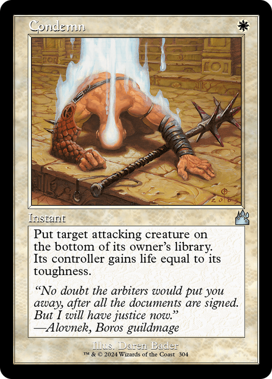 Condemn (RVR-304) (Foil)