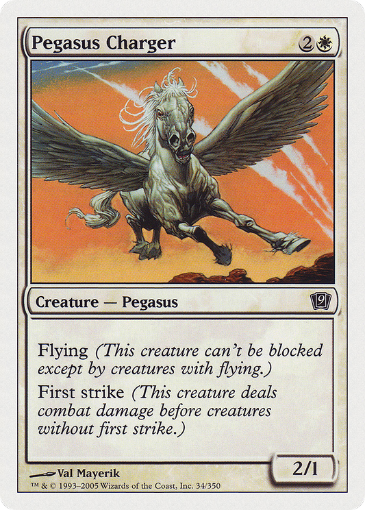 Pegasus Charger (9ED-034★) (Foil)
