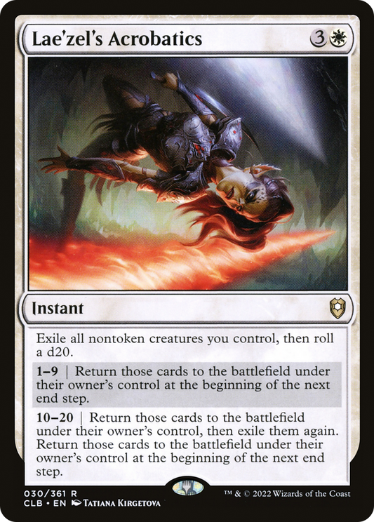 Lae'zel's Acrobatics (CLB-030) (Foil)