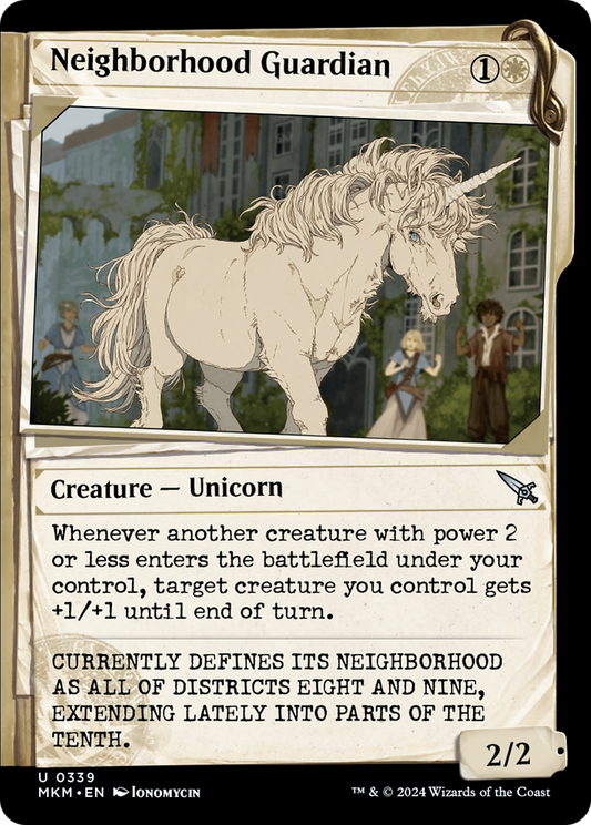 Neighborhood Guardian (MKM-339) (Showcase) (Foil)