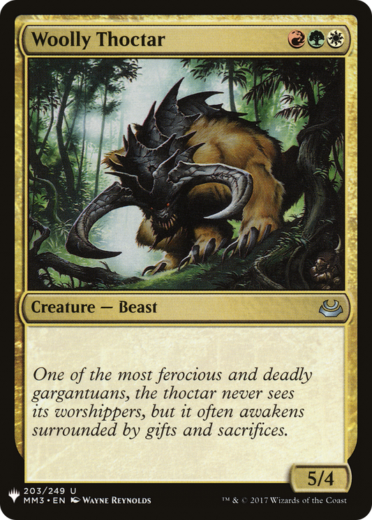 Woolly Thoctar (LIST-MM3-203)