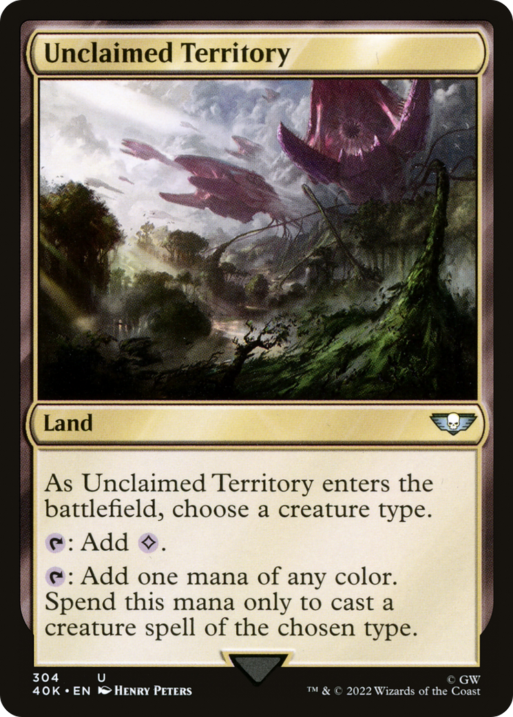 Unclaimed Territory (40K-304)