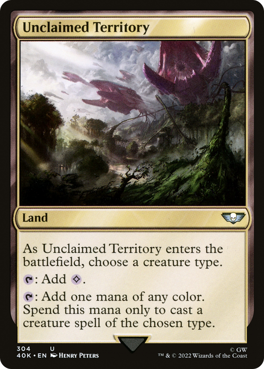 Unclaimed Territory (40K-304)