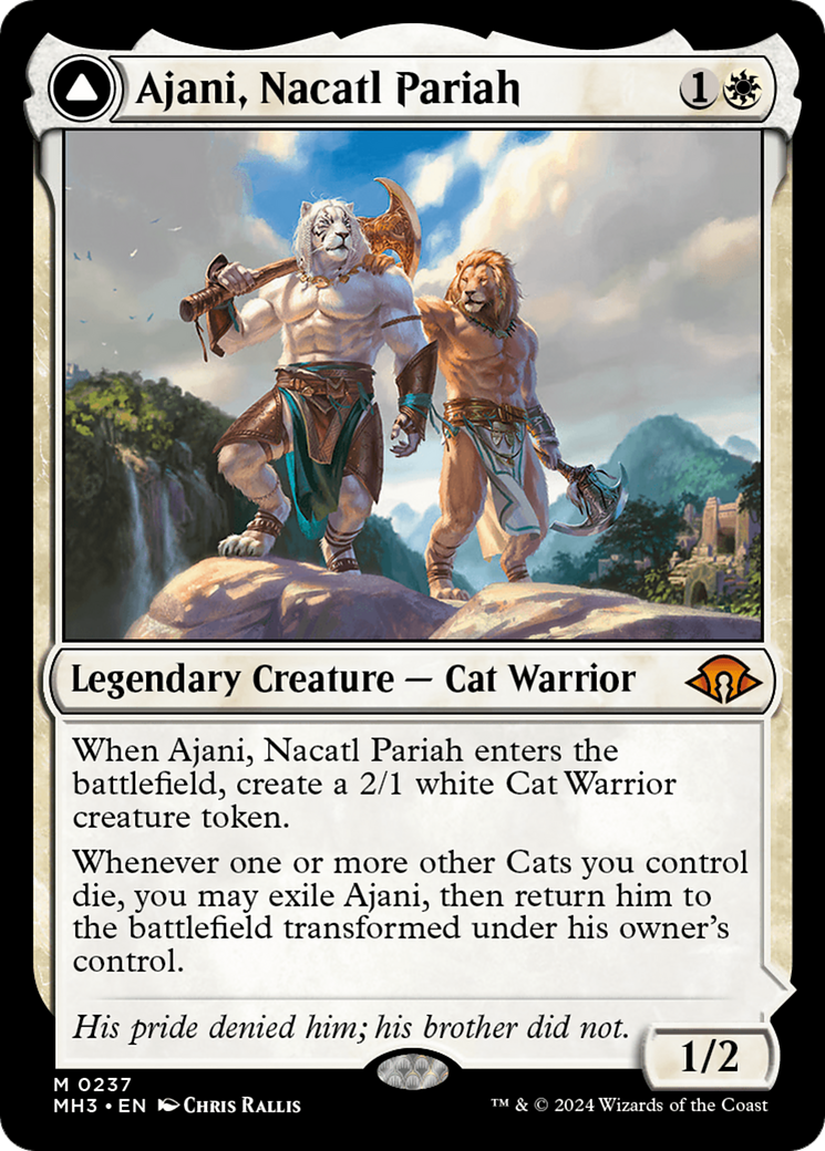 Ajani, Nacatl Pariah // Ajani, Nacatl Avenger (MH3-237)