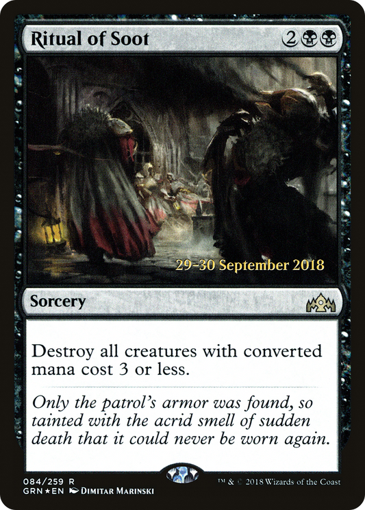 Ritual of Soot (PRE-84S) (Foil)