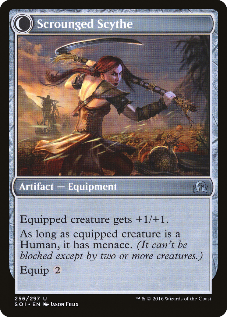 Harvest Hand // Scrounged Scythe (SOI-256) (Foil)