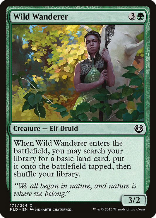 Wild Wanderer (KLD-173) (Foil)