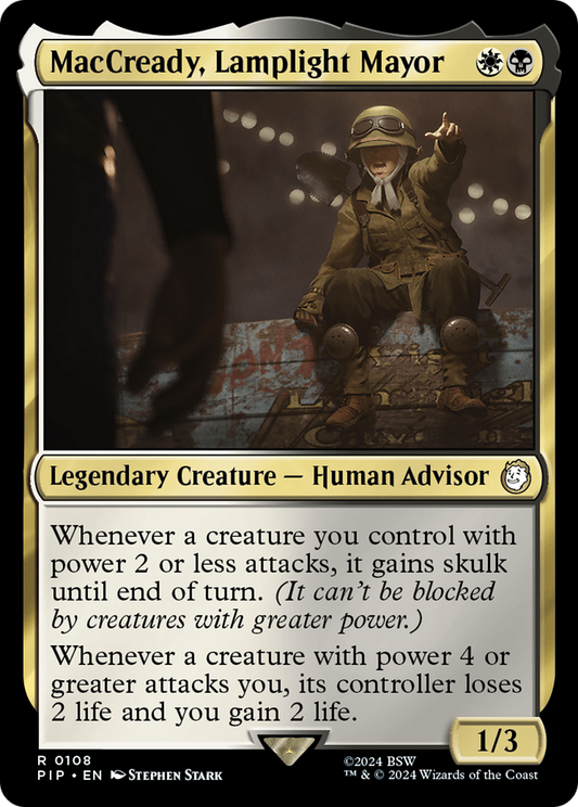 MacCready, Lamplight Mayor (PIP-108)