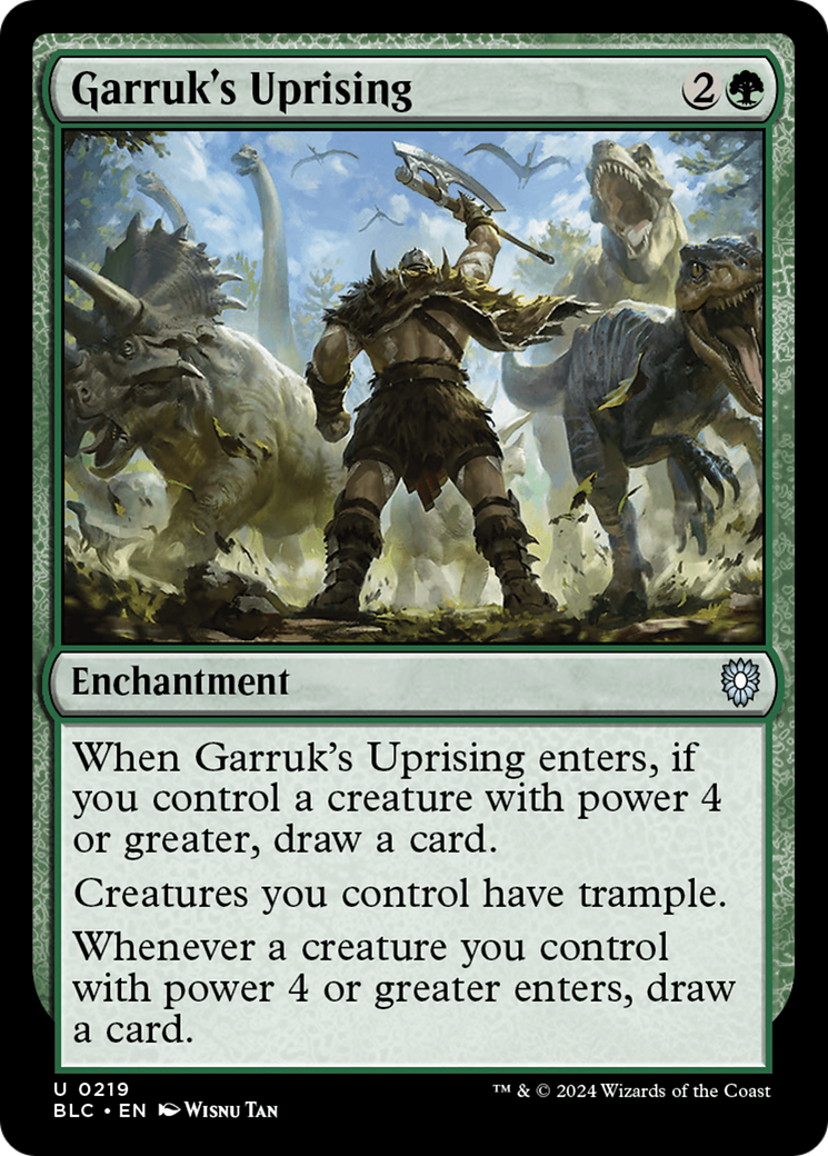Garruk's Uprising (BLC-219)