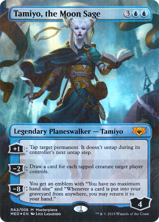 Tamiyo, the Moon Sage (MED2-RA2) (Borderless) (Foil)